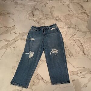 Old Navy High-Rise Blue Jeans